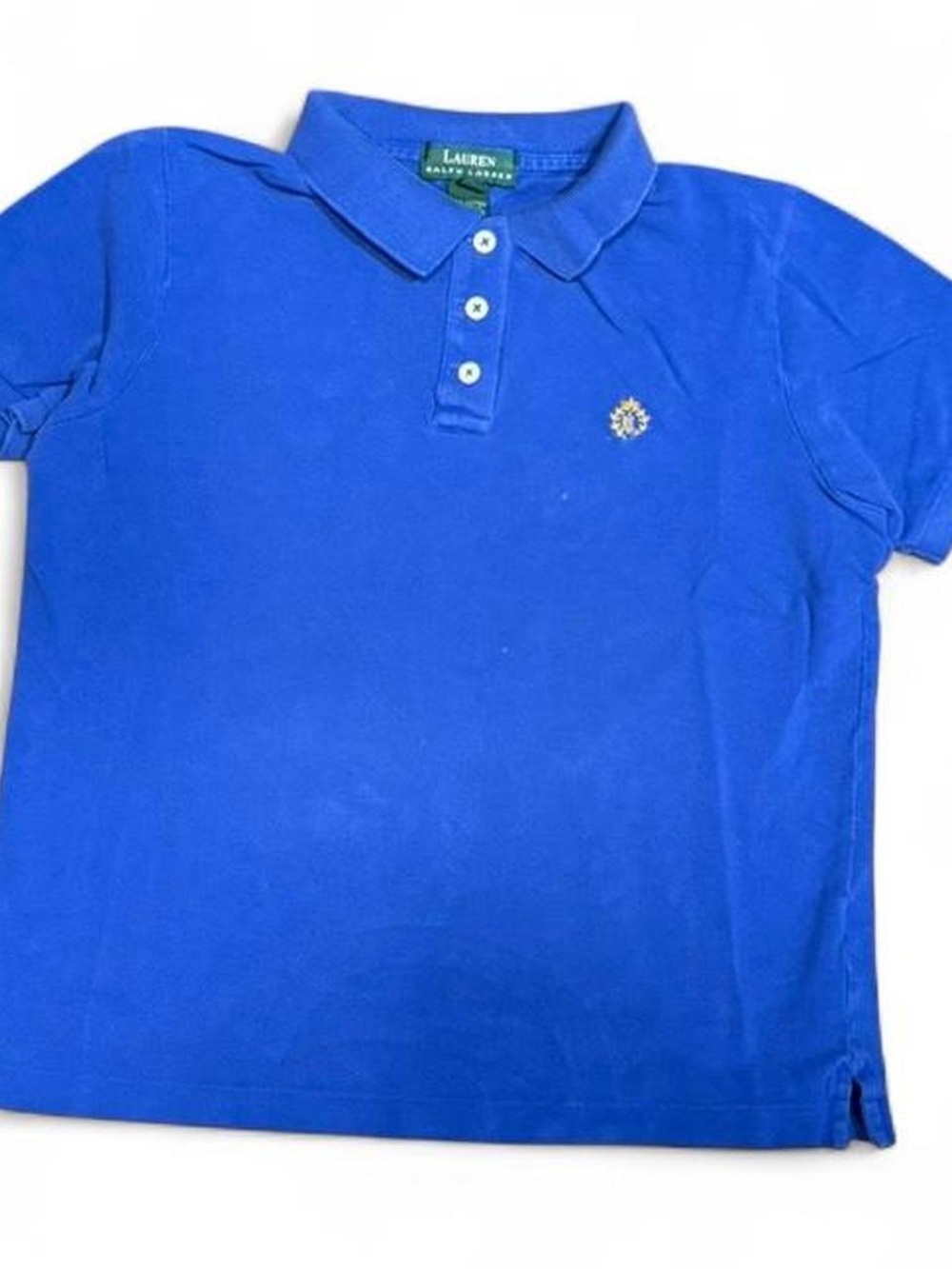 Vintage Ralph Lauren Green Label Embroidered Polo Shirt